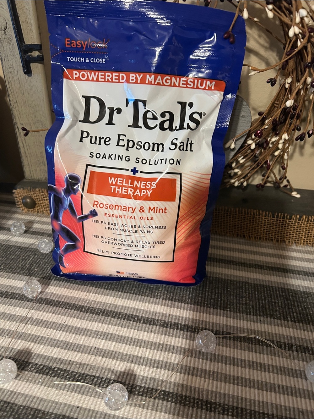 Dr Teal's Pure Epsom Salt - Rosemary & Mint